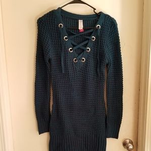 Sweater dress style shirt
